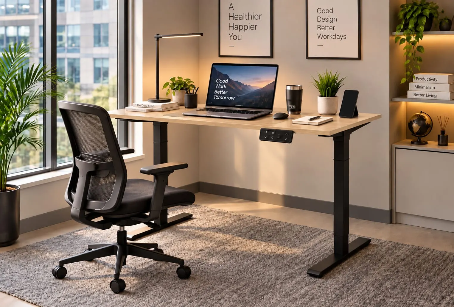 Modulus Height Adjustable Table — height adjustable table by HeavenCraft