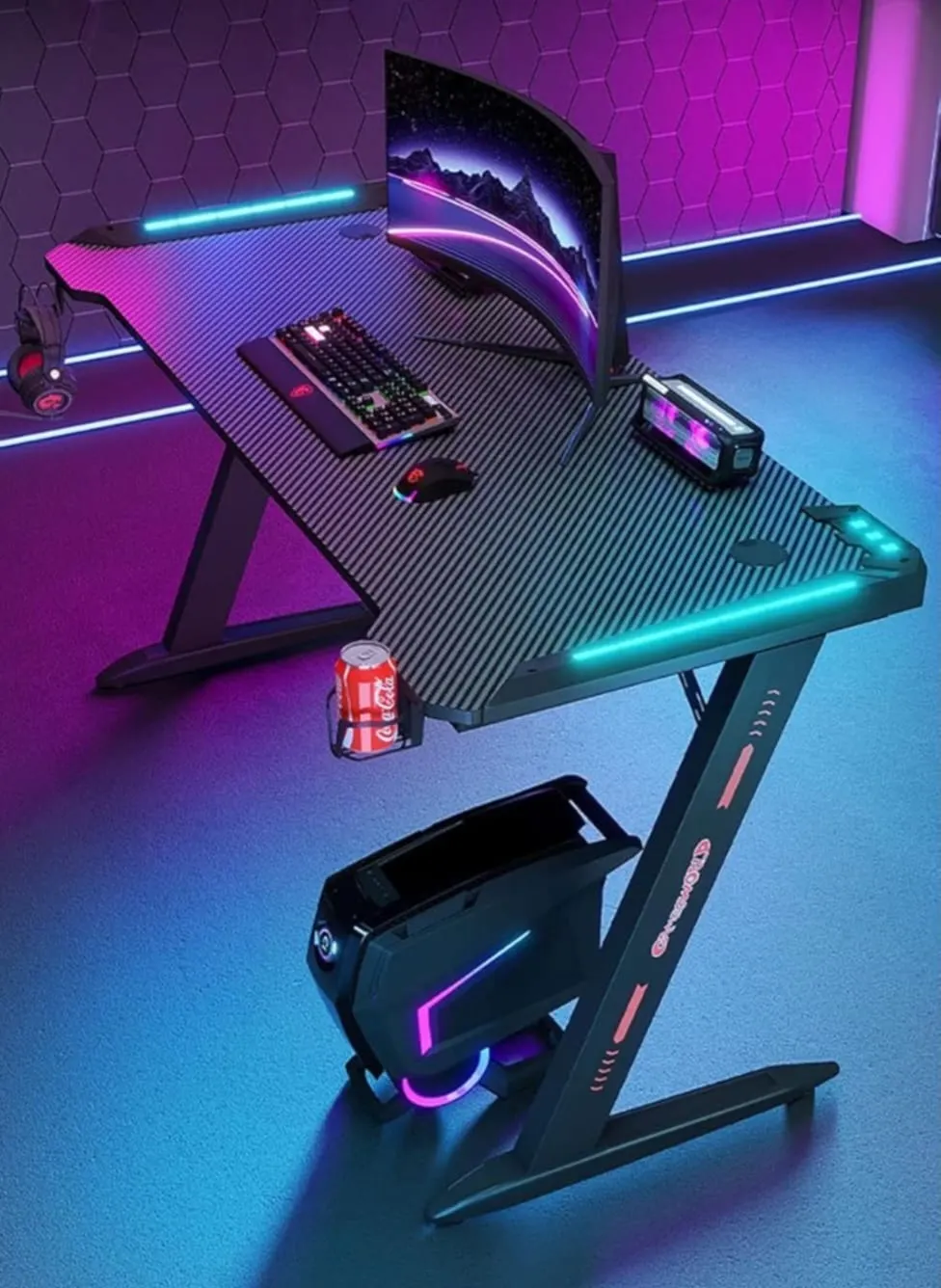 Quantum Gaming Desk — gaming desk by HeavenCraft