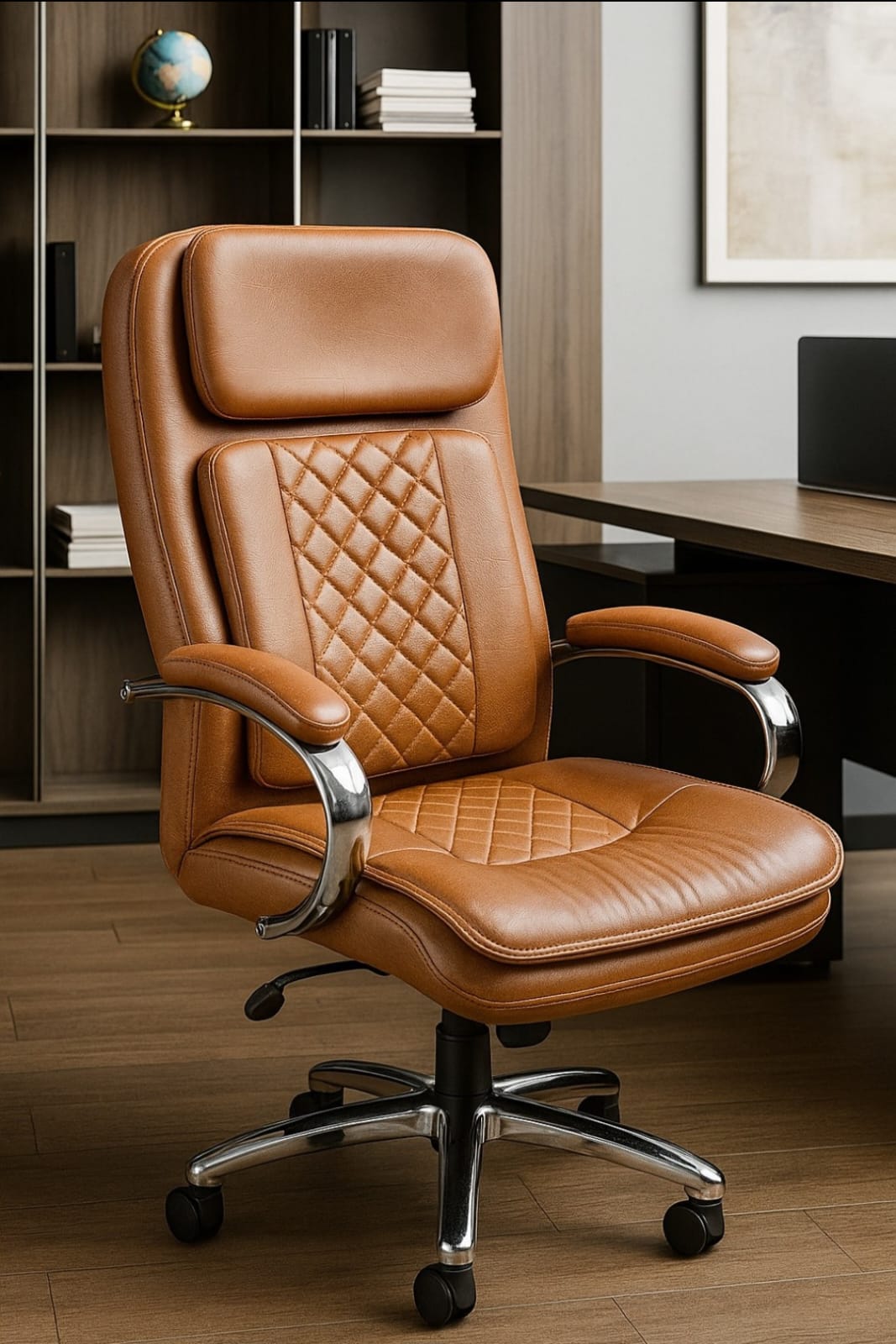 Nexor Leather Chair — leather chair by HeavenCraft