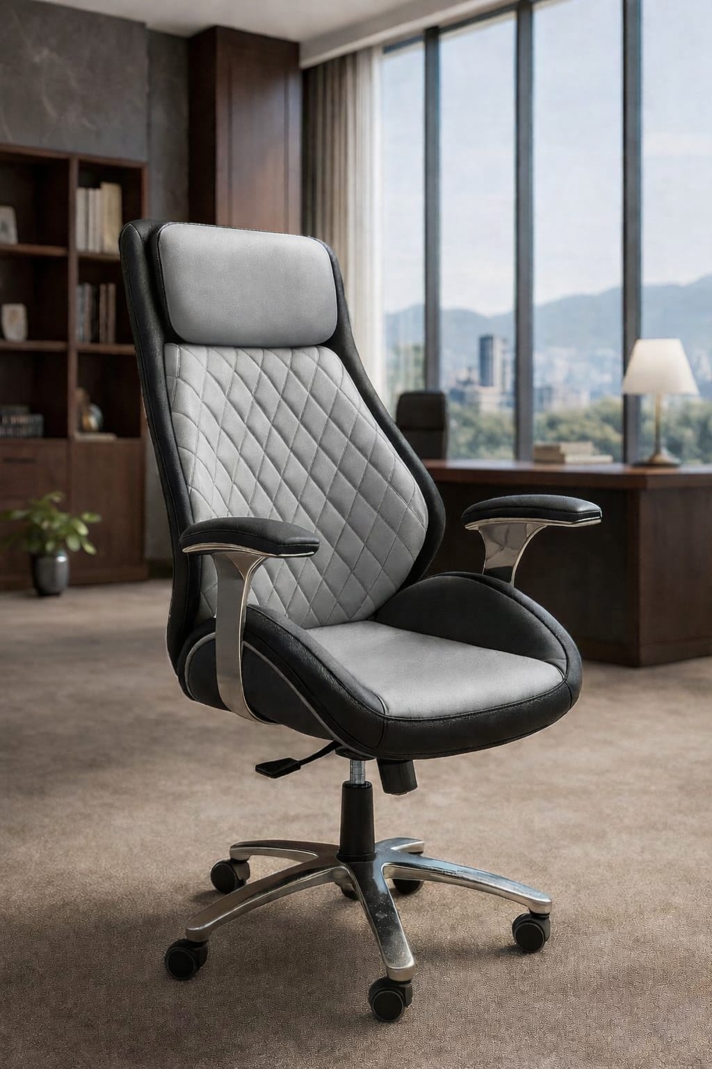 Valerio Leather Chair — leather chair by HeavenCraft