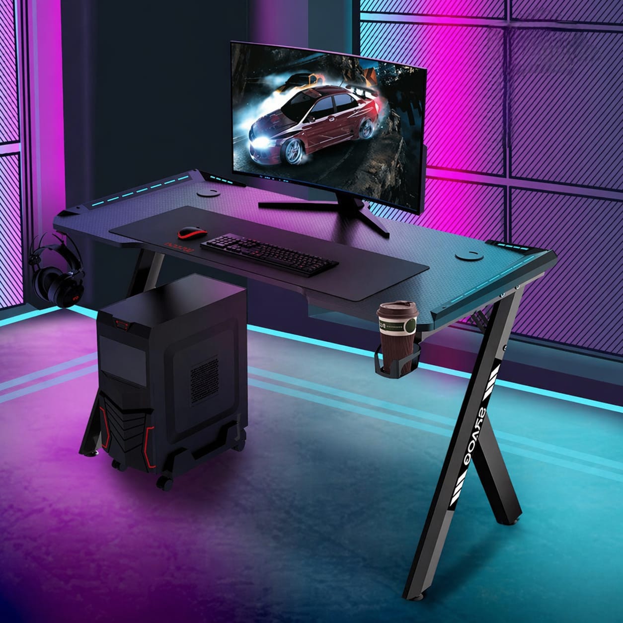 Quantum Primex Gaming Desk — gaming desk by HeavenCraft