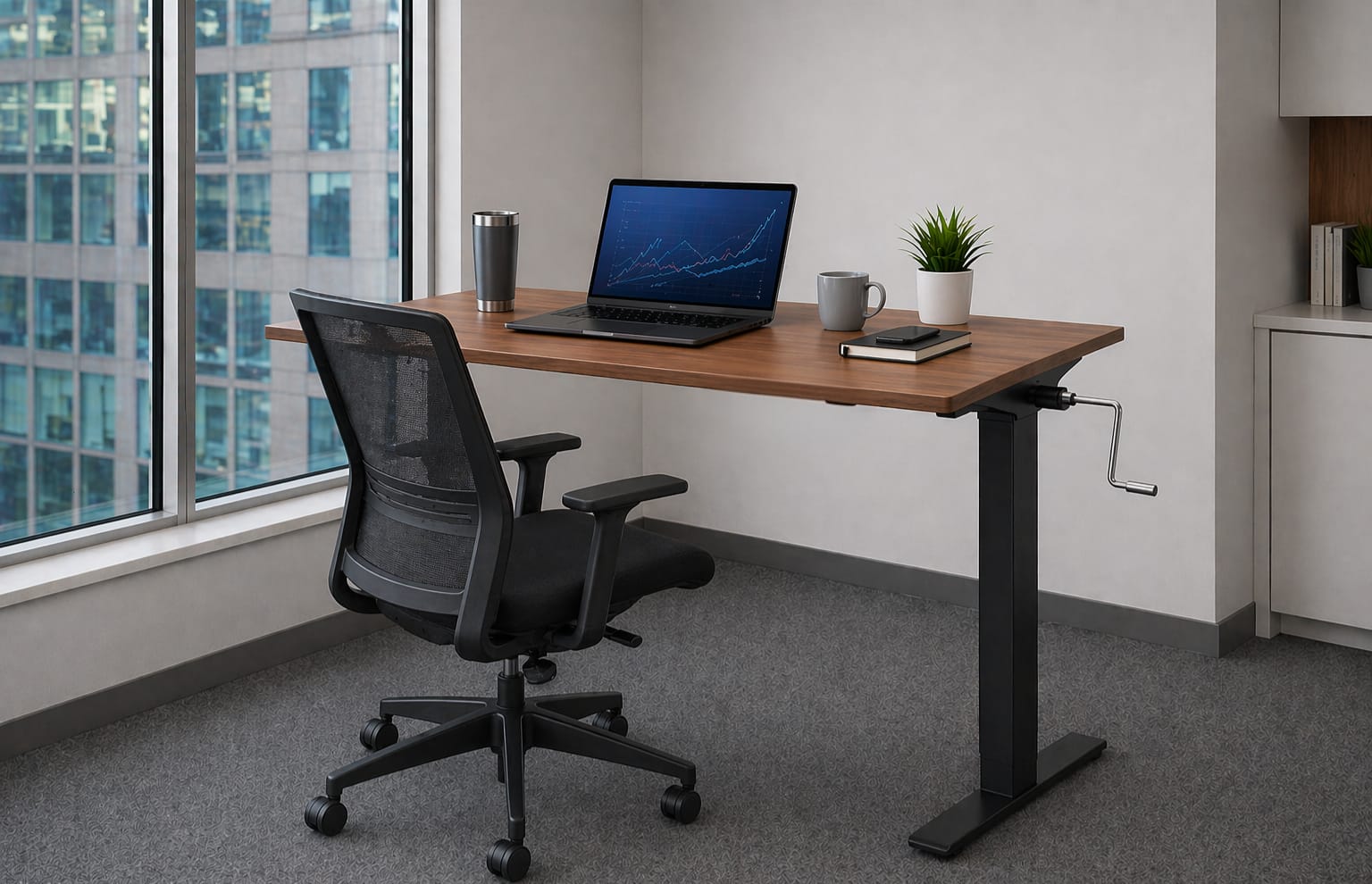 Modura Height Adjustable Table — height-adjustable table by HeavenCraft
