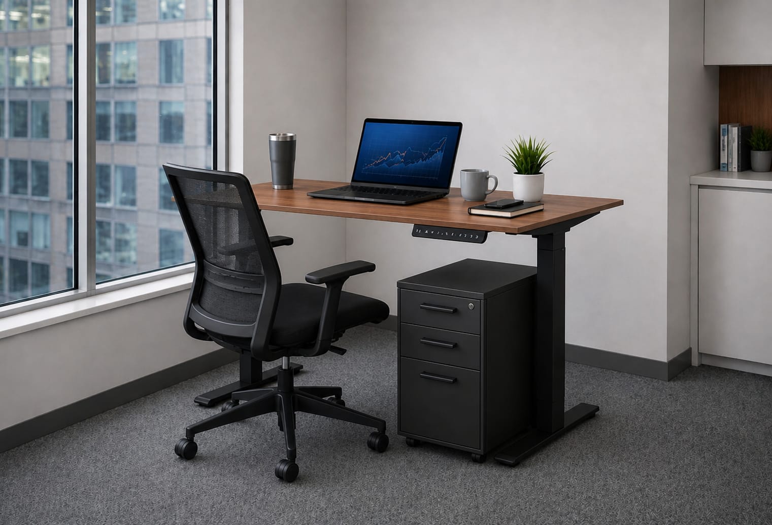 Modulus Primex Height Adjustable Table — height-adjustable table by HeavenCraft